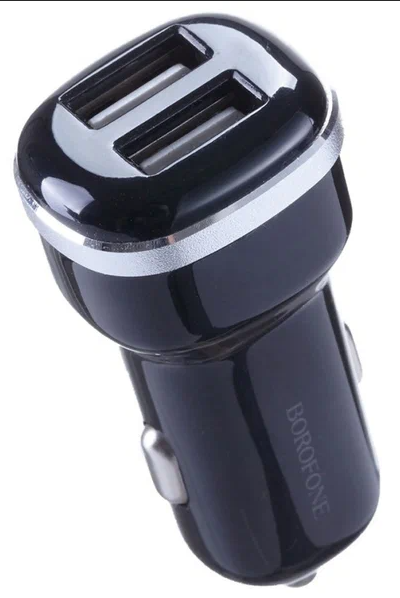 АЗУ Borofone BZ13 2,4А 2USB 12W (черный)