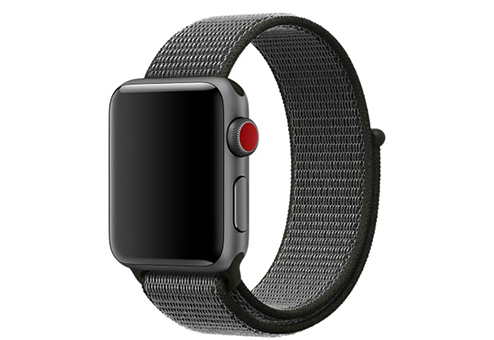 Спортивный браслет Watch для Apple Watch 38мм черный