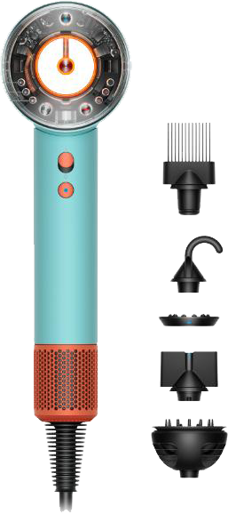 Фен Dyson Supersonic Nural HD16 Ceramic Patina/Topaz Orange