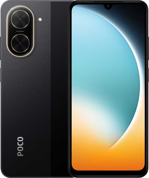 Смартфон Xiaomi Poco C71 3/64 RU, черный