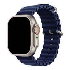 Ремешок Ocean band для Apple Watch 42/44/45/49mm темно-синий