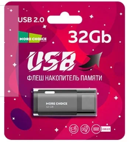 32Gb USB More Choice MF32 черный
