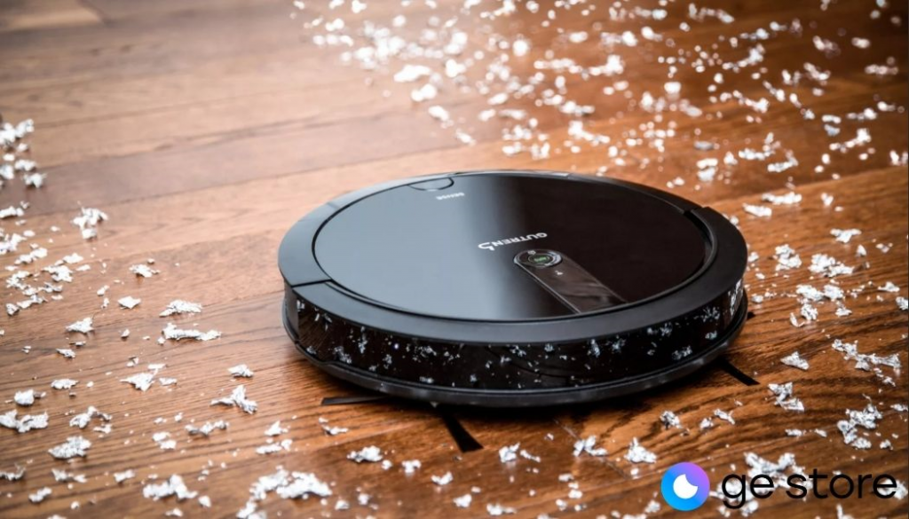 Робот-пылесос в интерьере