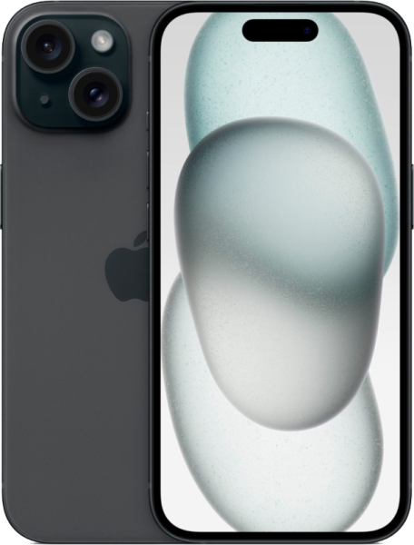 Смартфон Apple iPhone 15 128Gb черный