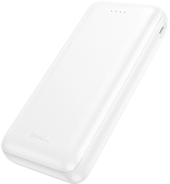 Внешний аккумулятор Hoco J153A 10000 mAh 2USB+1Type-C+1micro USB 2.0A (белый)