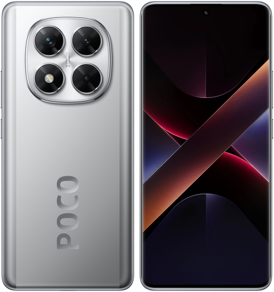 Смартфон Xiaomi Poco X7 5G 8/256 Gb EU, серебристый
