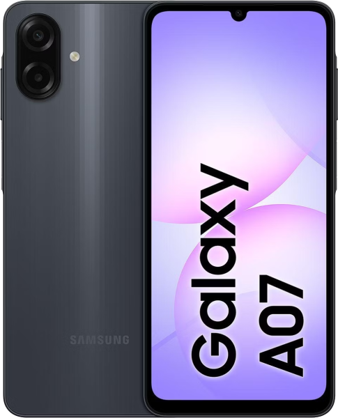 Смартфон Samsung Galaxy A07 (SM-A075F) 4/128 ГБ, черный