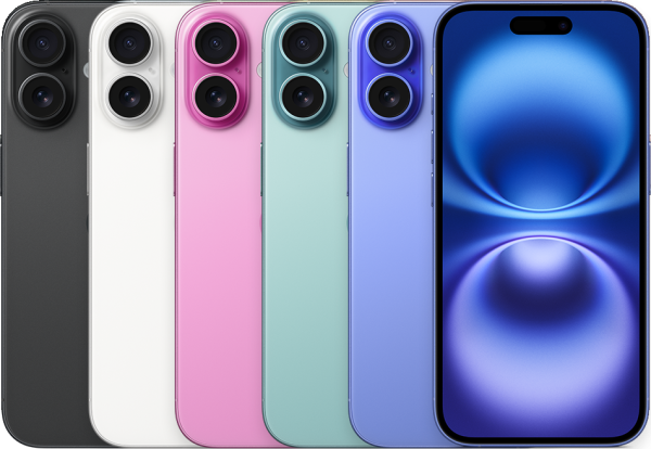 Смартфон Apple iPhone 16 8GB / 128GB розовый