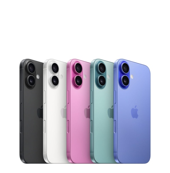 Смартфон Apple iPhone 16 8GB / 128GB бирюзовый